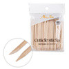 Molly Nails Orange Wood Sticks, 100 pieces, 9.5 cm long