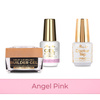 Molly Nails PRO MATCH SYSTEM 2+1 Angel Pink : 2 gels de construction + Doctor Top 15 g