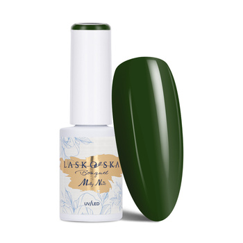 Vernis hybride LED/UV Gel Polish Molly Nails @Bouquet by Laskovska Dark Grass sans HEMA/Di-HEMA, 7 g