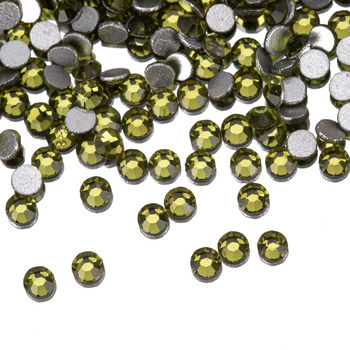 Glas-Strasssteine für Nägel SS5 Olivine ca. 50 Stück