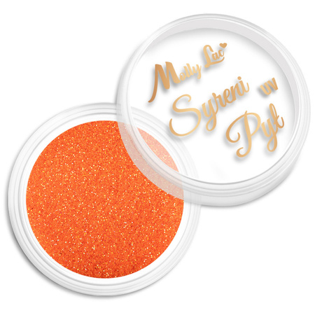 MollyLac Neon-Nagelstaub „Syreni“ – UV-leuchtender Staub, 2,5 g Dose, Nr. 3