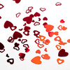 Décorations de Saint-Valentin : cœurs holographiques dans un coffret (6 motifs)