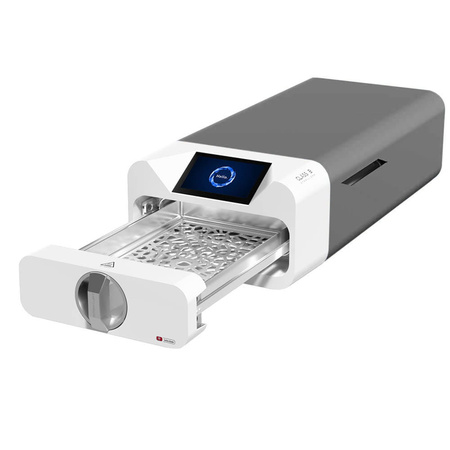 Autoclave Enbio S LED Light + Filtro per l'acqua IN OMAGGIO + Scheda tecnica + Certificato di sicurezza IN OMAGGIO, grigio
