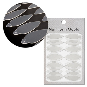 Moldes de silicona autoadhesivos para Dual Form, punta ST012-1, MollyLac, 24 unidades.