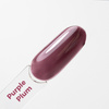 Кольоровий топ-лак без змивання Crystal Glass Molly Nails Purple Plum, без HEMA/Di-HEMA, 10 г