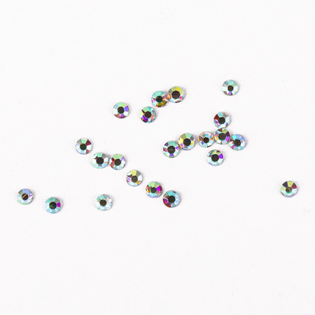 Cristales para uñas SS5 Crystal AB, aprox. 1440 unidades por paquete.
