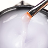 Gel de modelage épais et dur, Jelly Builder Gel Molly Nails Milky, sans HEMA ni Di-HEMA, 50 g