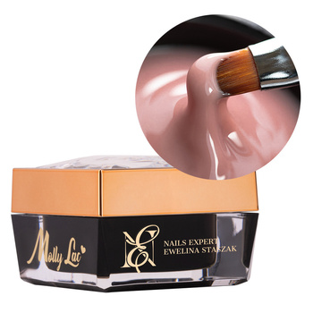 Gel densissimo modellante Salon Cover Soft Jelly di Ewelina Staszak MollyLac, senza HEMA/Di-HEMA, 50 g