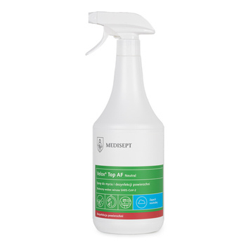 Oberflächenreinigungs- und Desinfektionsspray mit Sprühkopf Medisept Velox Top AF Neutral 1000 ml