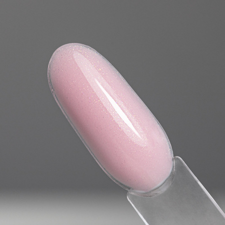 Rubber base flexible nails manicure pedicure for decorations S.O.S. Antidotum Pro Salon Molly Nails Sparkling Mousse 15g