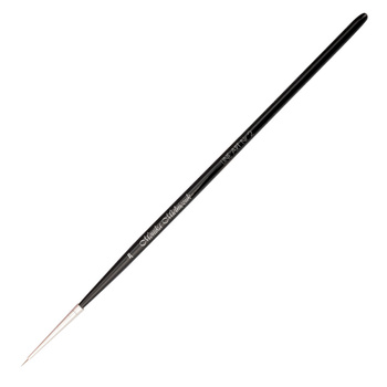 Brush for decorating gel paint hybrid gel Line Art bristle length 5mm 4U Monika Mielniczuk