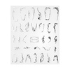 Adhesivos para uñas con diseños TH-1106 de Molly Nails
