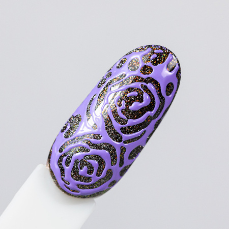 Creative Flow Color Gel - Gel creativo para Nail Art con efecto de diseños difuminados y suaves Molly Nails Lavender Sin HEMA/Di-HEMA 5 g