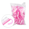 Small pink manicure and dust brush, 50 pcs