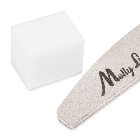 Набір Safe Standard для манікюру: пилка MollyLac 100/180