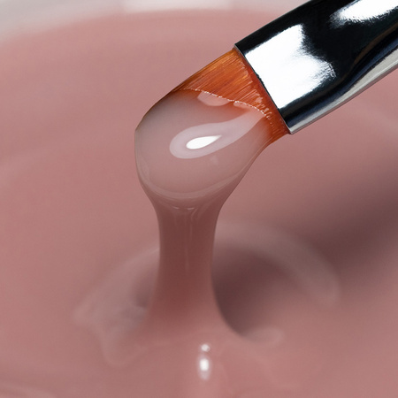 Gel constructivo denso y duro Jelly Builder Gel de Molly Nails, Nutty Nut, sin HEMA ni Di-HEMA, 50 g