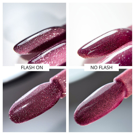 Molly Nails Flashing Lights Demode HEMA/Di-HEMA Free Hybrid Nail Polish 8g No. 560