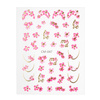 Adhesivos para uñas con motivos florales CM-047