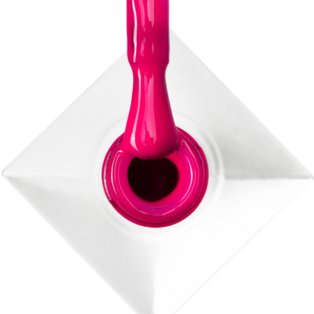 Esmalte híbrido LED/UV Gel Polish Molly Nails Power Flower n.º 723 Pink Tulip sin HEMA ni Di-HEMA, 8 g