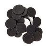 Abrasive caps, replaceable discs, 150 grit, for PodoDisk, size L, 25 mm, 50 pcs.