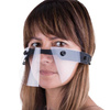 Reusable universal black mini face shield for mouth and nose