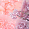 Cajita decorada con lazos, estrellas y corazones BKHZ-014