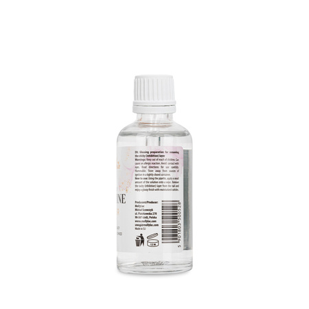 Nettoyant parfumé 3 en 1, liquide lustrant pour éliminer la couche collante Magic Super Shine Finisher avec pipette Molly Nails 50 ml