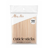 Orangenholzstäbchen von MollyNails, 100 Stück, Länge 11 cm