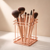 Stojak organizer pojemnik na pędzelki rose gold Nr 3