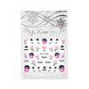 3D self-adhesive glitter Easter nail stickers BLE 1102D