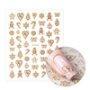 Adhesivos navideños para uñas Molly Nails SWA58