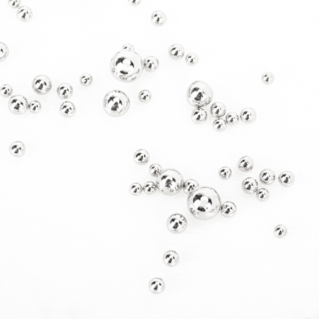 Schmuckkästchen mit Molly Nails-Verzierungen, silberfarben, 1000 Stück
