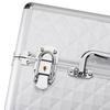 M cosmetic case for Diamond 3D nail polishes, white