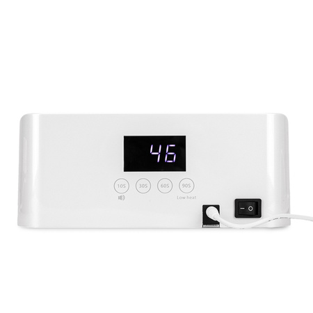 Molly Nails 36W UV/LED nail lamp for hybrid varnishes, gels, and acrylic gels, white V10