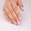 Dried flowers for nail art MollyLac Purple 5 pcs