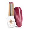 Esmalte híbrido magnético con efecto ojo de gato Cat Eye Crystal Water de Molly Nails, sin HEMA ni Di-HEMA, 8 g, n.º 166