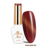 Smalto ibrido LED/UV Gel Polish Cat Eye Seduction n. 244 Rust Red Molly Nails senza HEMA/Di-HEMA 8 g