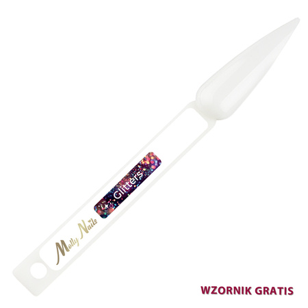 Гібридний лак LED/UV Gel Polish La Vie en Rouge № 324 Shimmering Lips MollyNails без HEMA/Di-HEMA 8 г + набір блискіток БЕЗКОШТОВНО
