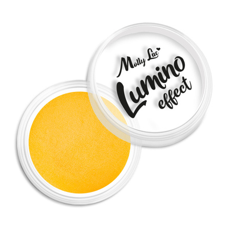 Polvo para uñas que brilla en la oscuridad MollyLac Lumino Effect n.º 11