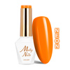 Molly Nails Hybridlack Neons Juicy Orange, HEMA/Di-HEMA-frei, 8 g, Nr. 72