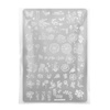 Plate with patterns for stamps plus-055