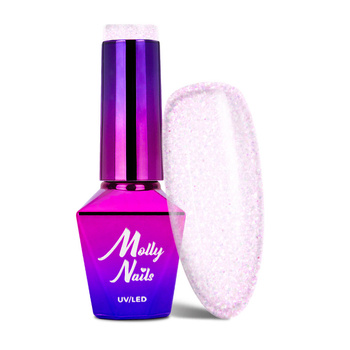 Esmalte híbrido Molly Nails «Bling it on!» Sucree, 8 g, n.º 500