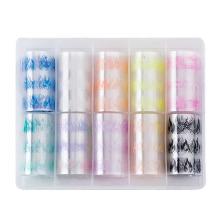 Transfer films, 10 sheets, 100 cm each, XKZ, UV-reactive