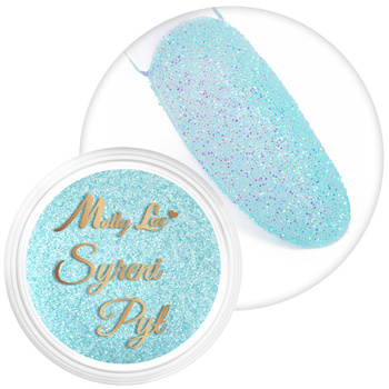 MollyLac Mermaid Dust nail powder, 2.5 g jar, No. 4