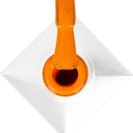 Гібридний лак Molly Nails Neons Juicy Orange без HEMA/Di-HEMA, 8 г, № 72