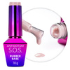 Rubber base flexible nails manicure pedicure S.O.S. Antidote Molly Nails Endless Flame 10g