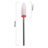 Fresa cerámica para eliminar masa Tirch Cylinder F 3/32" H0615T F (suave)