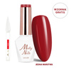 LED/UV-Hybridlack „La Vie en Rouge“ Nr. 320 „First Love“ von MollyNails, HEMA/Di-HEMA-frei, 8 g + Farbmuster „Reds“ GRATIS