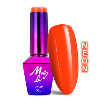 Smalto ibrido MollyLac Pin-up Girl rock & roll Neon 10 g n. 372