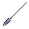 Fraise professionnelle en cobalt-tungstène, modèle arc-en-ciel Flame 2 M 3/32" n° 2